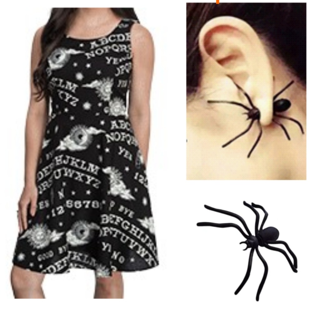 Glow in the dark Oujia Board Dress Bundle